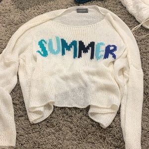 Summer sweater